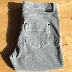 2 pair Patagonia cords. Grey and brown. Size 30.
